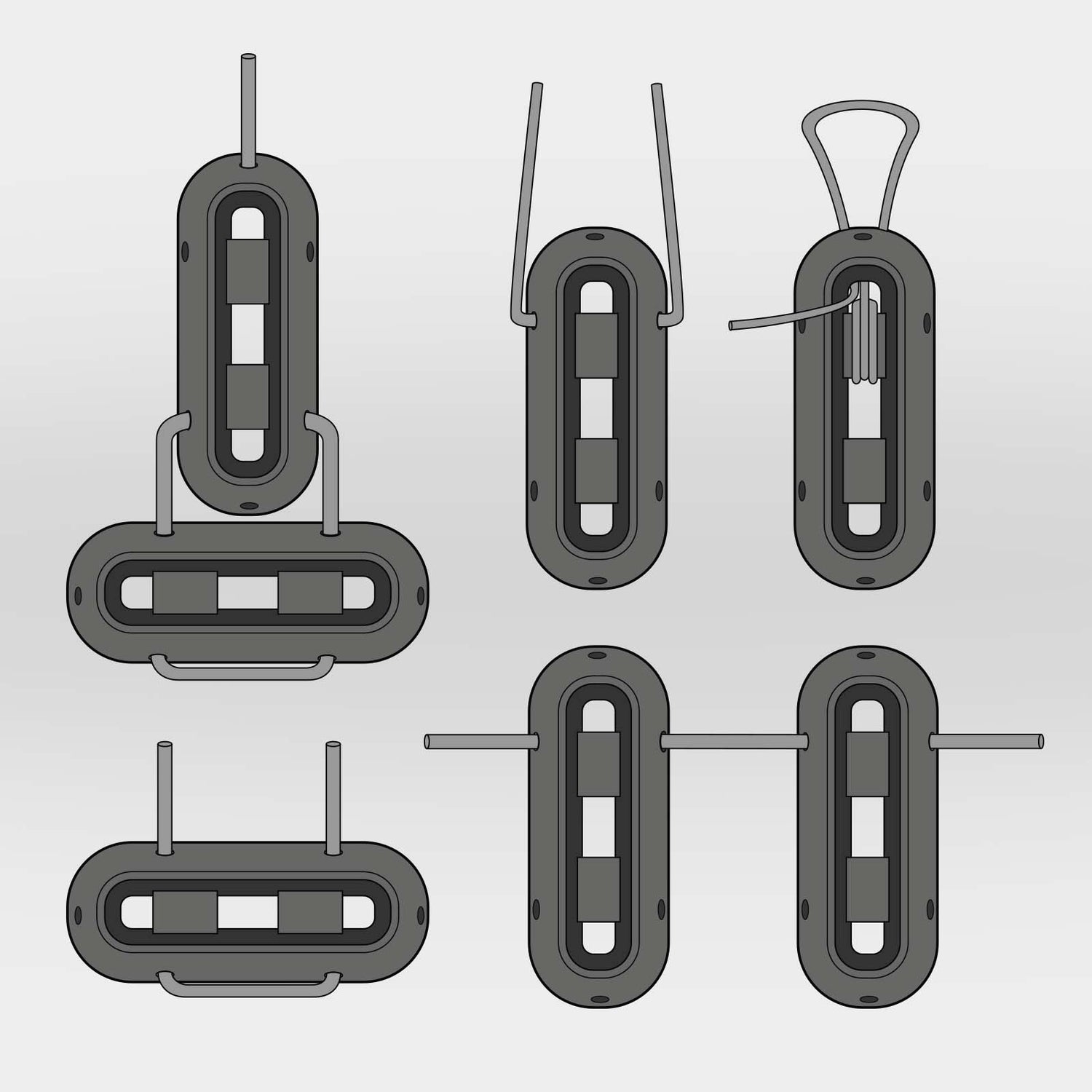 how to hang icon boat fender