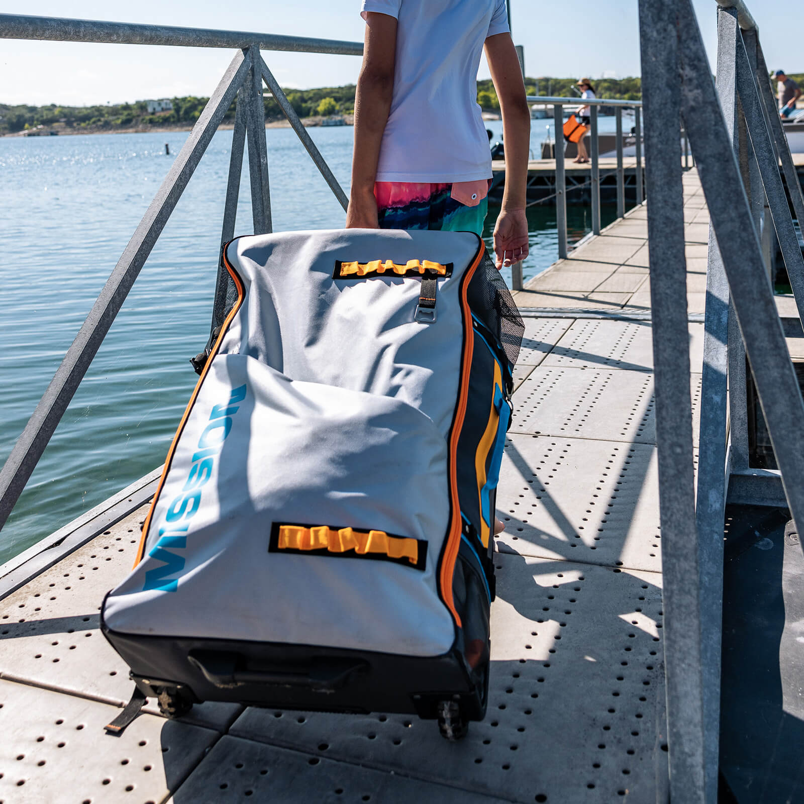 Portable bag for reef mat